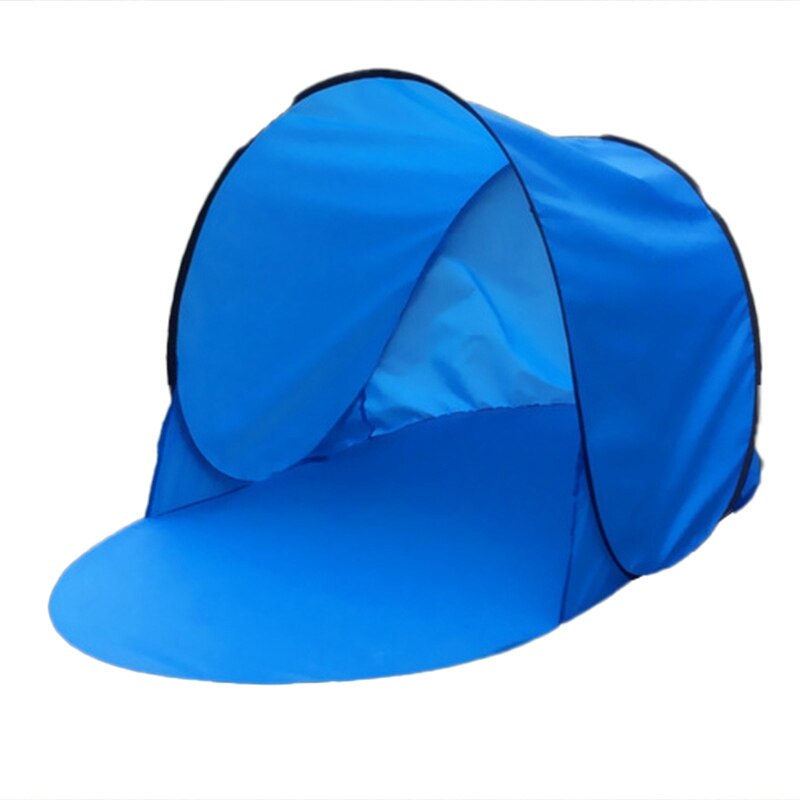 Beach tent-up tent summer sea sun homes garden outdoor camping water-resistant tent: Sky blue