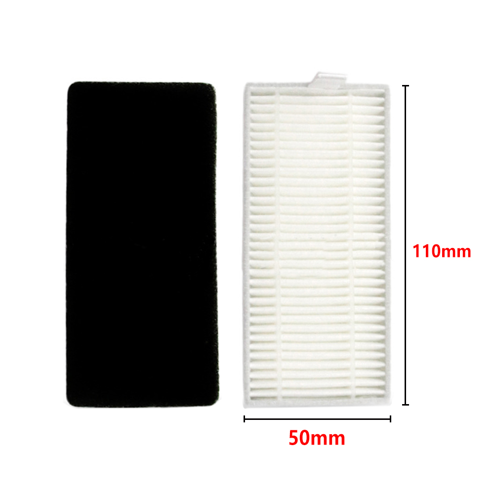 Side brush + Filter + Mop + Roller Brush for Mamibot Exvac660 650 Robot Vacuum Cleaner Replacement Kit