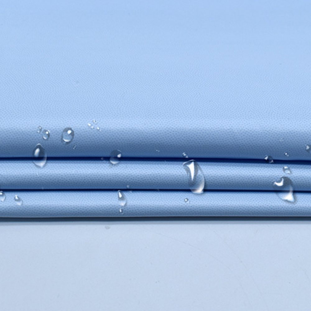 Polyester taft pongee vandtæt tpu antistatisk stof flammehæmmende klud til regnfrakke vandafvisende jakker ponchos