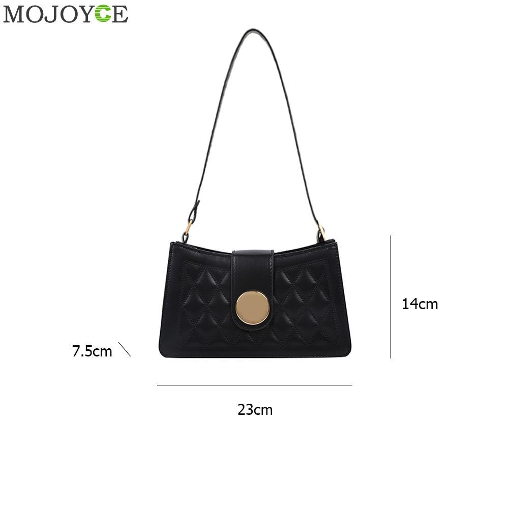 treillis modèle sac à main en cuir PU Portable femmes couleur unie sous les bras sacs à bandoulière femme décontracté rue voyage fourre-tout