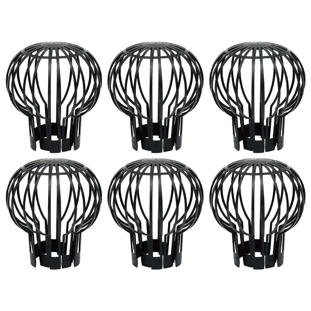 Regenpijp Filter Goot Guards 2/4/6 Stuks Set Puin Vuil Beschermen Outdoor Afvoer Cover Goot blok Voor Stoppen Verstopping Bladeren: Licht Geel