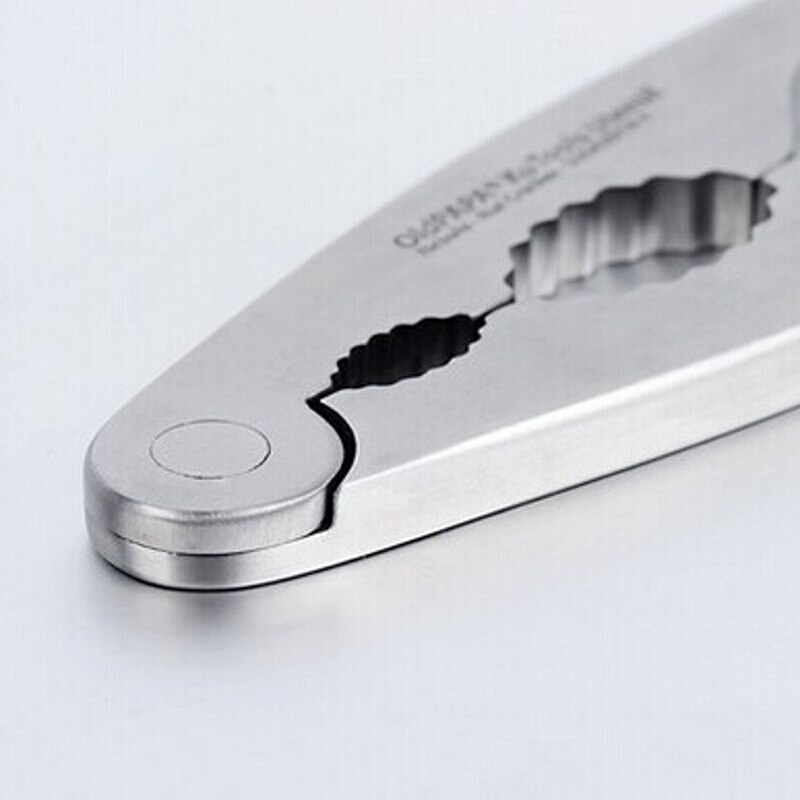 Adjustable Stainless Steel Nut Cracker Multifunction Super Thick Nut Clip