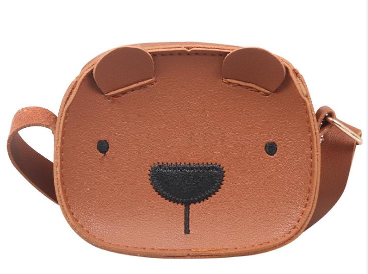 Kids Kinderen Leuke Kleine Tassen Schouder Cross Body Bags Baby Meisjes Outdoor Bear Patroon Nieuwkomers