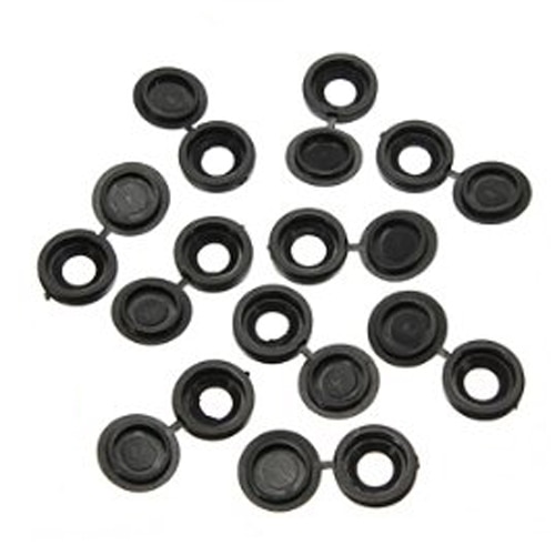 Lukk 10 stk cache vis plastique capuchon paquet vis bouchon couvercle
