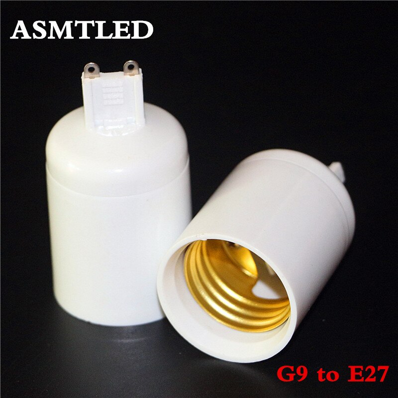 ASMTLED G9 NAAR E27 adapter Conversie socket vuurvast materiaal G9 socket adapter lamphouder 1 stks/partij