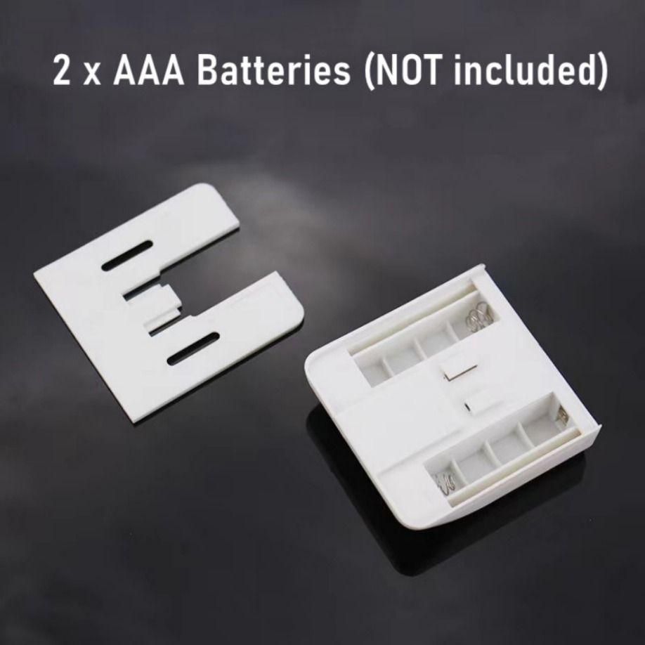 Induction Closet Lamp 7 LED 12V PIR Motion Sensor White Night Light Under Cupboard Drawer Light for Battery Powered