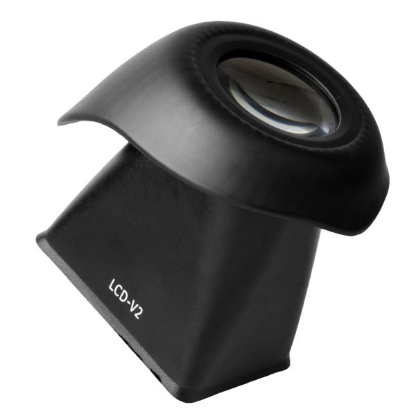 Camera LCD Monitor Screen Viewfinder with Glass 2.8x Magnifier Extender Magnetic Sunshade Hood for Canon 5D Mark III 550D (V2)