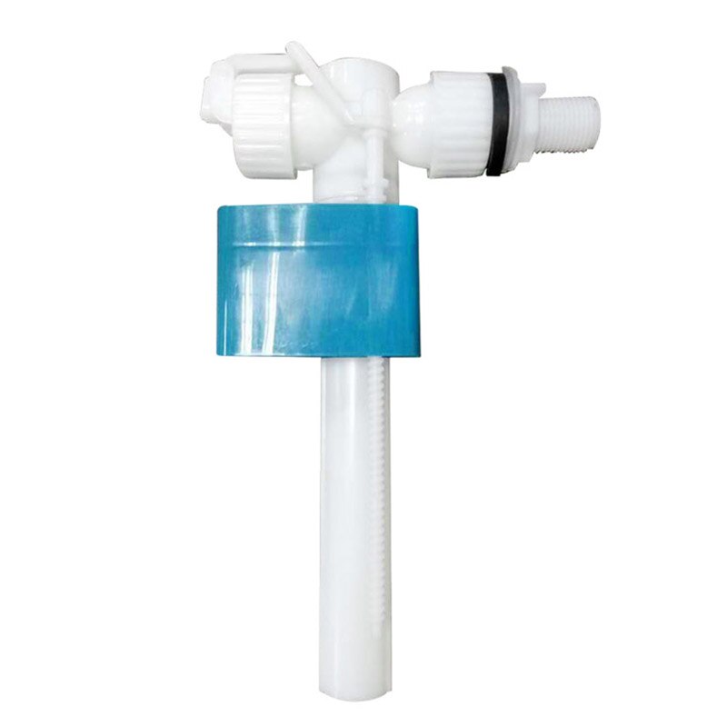 Side Entry Toilet Inlet Valve Cistern Fittings G1/2 Adjustable Float Filling Valves Bathroom Fixture Replacement Parts-40: 4points plastic