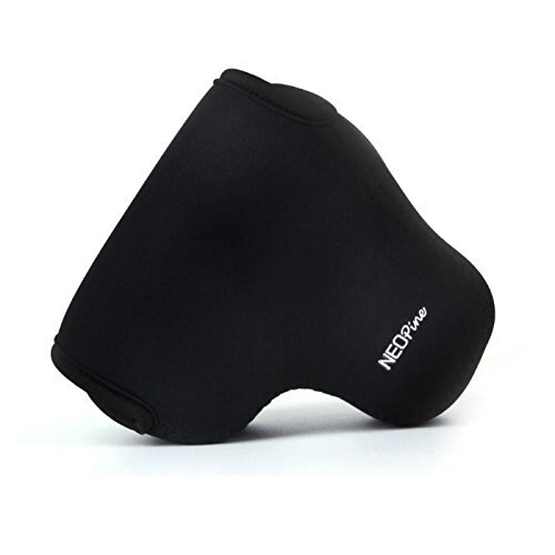 Bolsa de cámara interior impermeable de neopreno, funda suave para Nikon B700, B600, B500, P610, P600, P530, P520, P510, P500, Coolpix: Black
