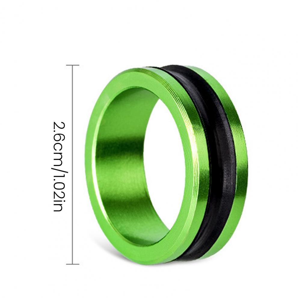 Extractor de sedal de pesca, anillo de goma antideslizante, bucle de tracción de línea portátil, herramienta de aparejos de pesca de aleación de aluminio, 1/2 Uds.