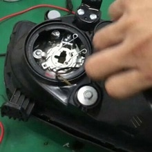 Light Bulb Spring Clips 6pcs Universal H1 H3 H4 H7 Headlight Retaining