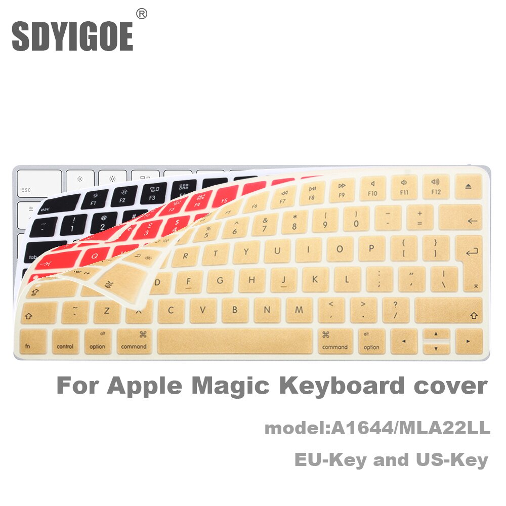 Für Apple Bluetooth Wireless keybord MLA22LL/ A1644 IMAC Magie Tastatur abdeckung Protector Silikon Abdeckung UNS/EU Version