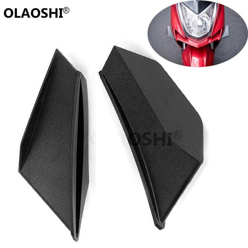 Plastic Motor Dynamische Winglet Aerodynamische Motorfiets Wing Kit Winglet Kit Voor Motorfietsen