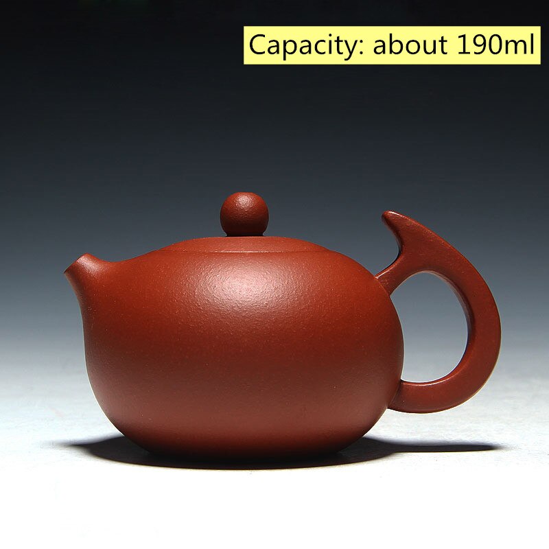 Retro tea set purple clay xi shi teapot Teaware decoration pot Authentic full handmade Chinese yixing purple sand teapot: D