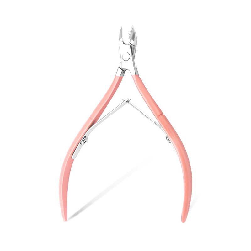 Alicate de cutícula de aço inoxidável, profissional, cortador de unhas, arte de unha, manicure, pedicure, cuidados, cortador, ferramentas de beleza: STYLE-3