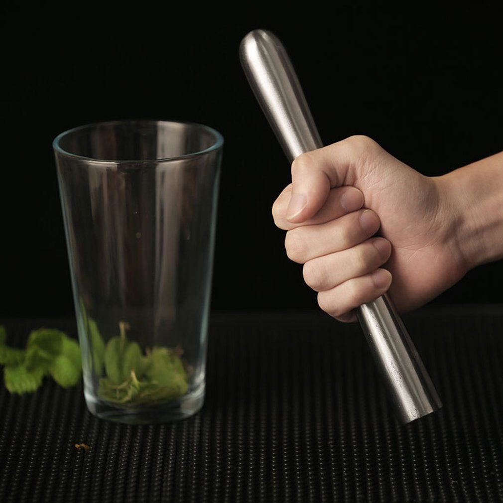 Edelstahl Gebrochen Popsicle Cocktail Stampfer Rühren Stock Bar Werkzeug Ktv Bartending Spezielle Werkzeug
