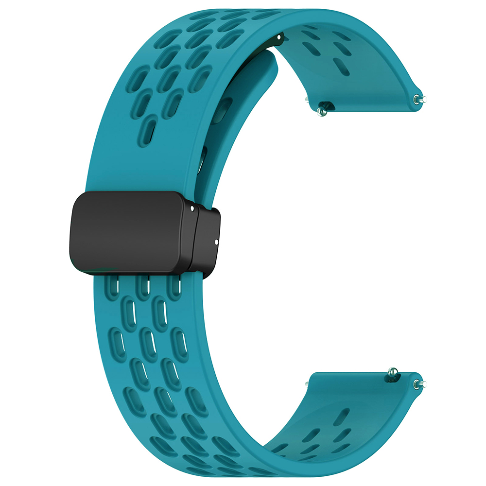 22mm silikone smartwatch-rem til xiaomi mi watch 2 pro /s4/s3/s2/s1 active pro color 2 sportremme udskiftningsarmbånd korrea: Hvid sort