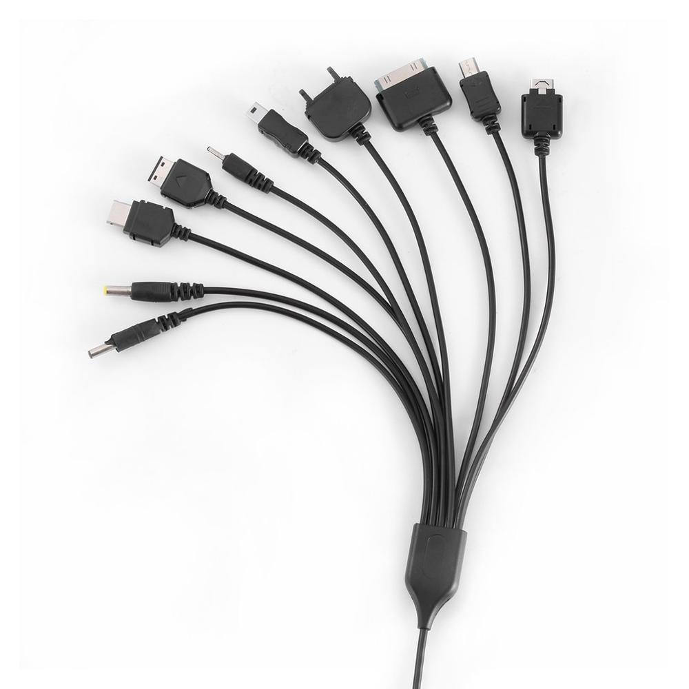 10 In 1 Universele Draagbare Lichtgewicht Multi Functies Usb Charge Oplaadkabel Compatibel Met De Meeste Merken Telefoons