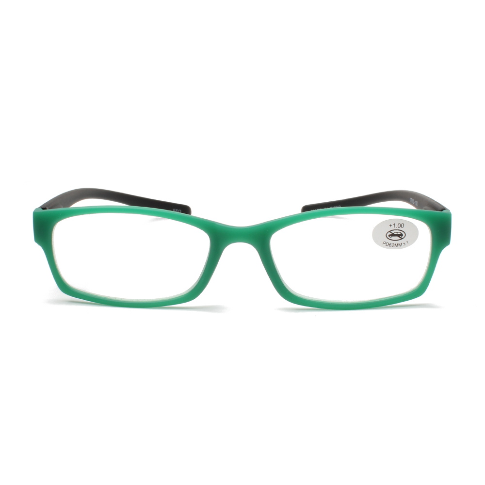 OUTMIX Lesbriller - Antirefleks HMC - CR-39 Glass 53mm - Unisex med lange stenger