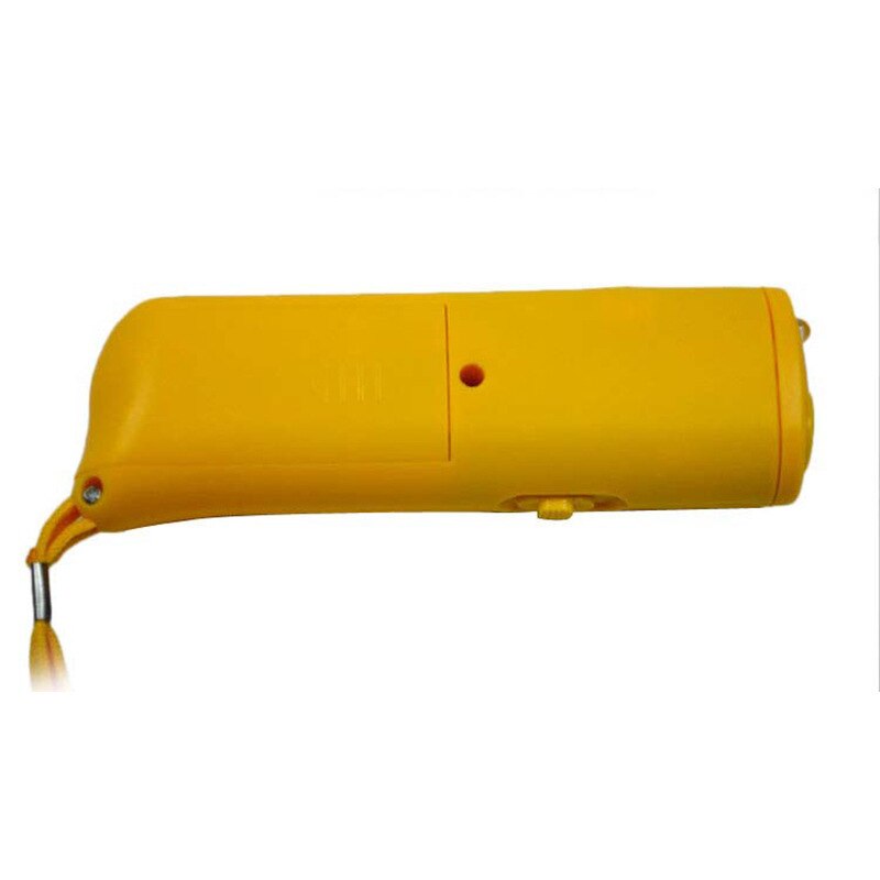 Home Pets Training Tool Ultrasonic Dog Displacing Device Dog Trainer Dog Agility Trainer: Yellow