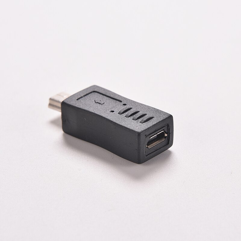 Micro usb female til mini usb male adapter connector converter adapter for mobiltelefoner  mp3