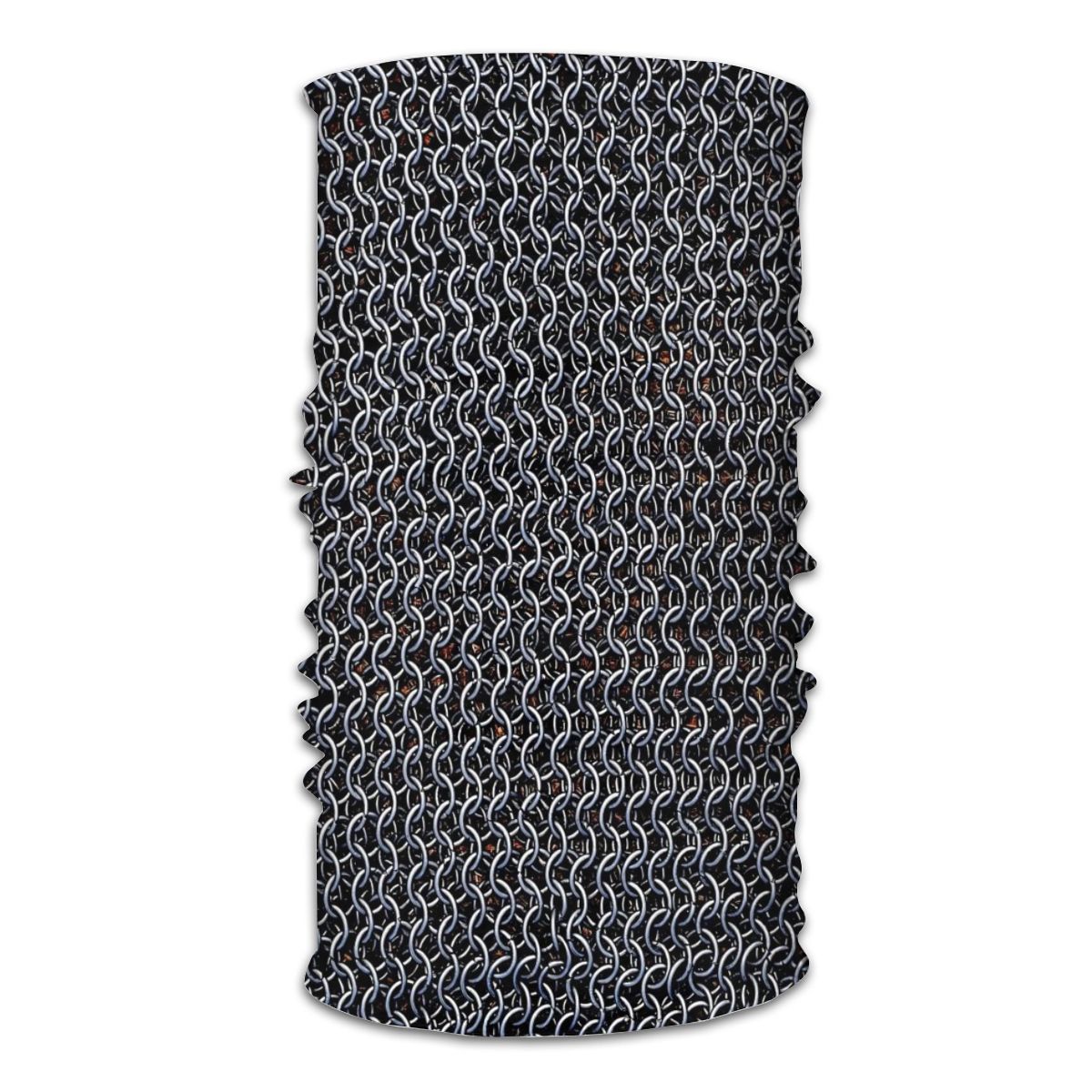 Sunscreen Scarf Face Cover Knight (Chainmail armor) Magic Ring Neck Scarf Headband Multifunctional Bandana Face Cover Scarves