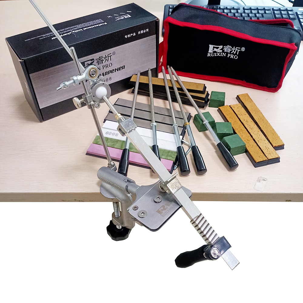 Afilador de cuchillos RUIXIN PRO RX-008, rápida, soporte, triangulación de envíos