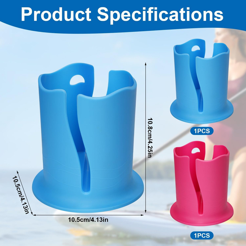 Kayak Drink Holder Surfboard Bottle Cup Holder Kayak Rope Binding Drink Holder Kayak Accessories Stationary Beverage