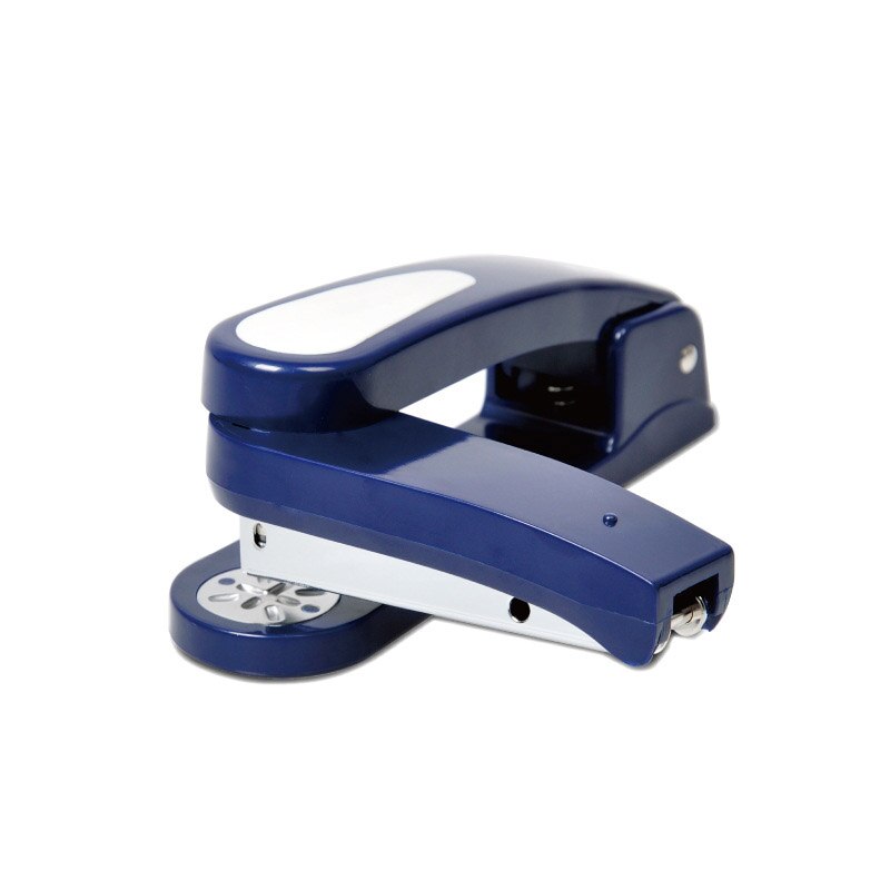 360 Degree Rotary Stapler 25 Pages Book Binding Machine For Notebook A4 And Book Center Seam Binding School Office Supplies: blue