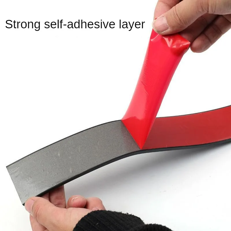 50cm samoprzylepne paski gumowe solidny pasek gumowy DIY odporne na wysokie temperatury meble antypoślizgowa uszczelka antykolizyjna