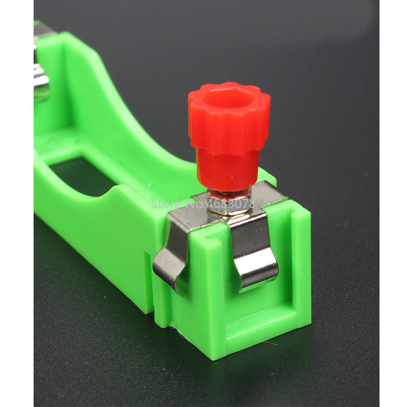 2Pcs Series and Parallel Structure of Physics Teaching Equipment for Electrical Experiment Power Supply of No.5 Battery Box