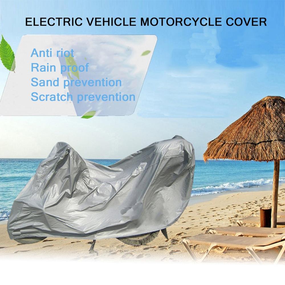 Volledige Beschermende Motorcycle Covers Anti Uv Weerbestendig Ademend Elektrische Fiets Motorfiets Cover Hood Outdoor Indoor Tent