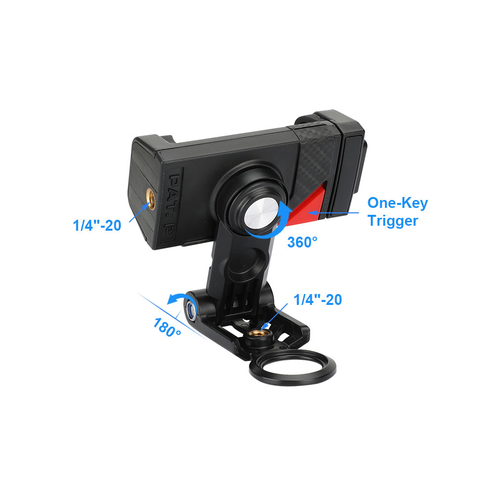 Statyw do telefonu kamera mobilna uchwyt na ośmiornicę smartfon Selfie Stick elastyczny Mini statyw z guzikiem półautomatyczny klips do telefonu: Sliver