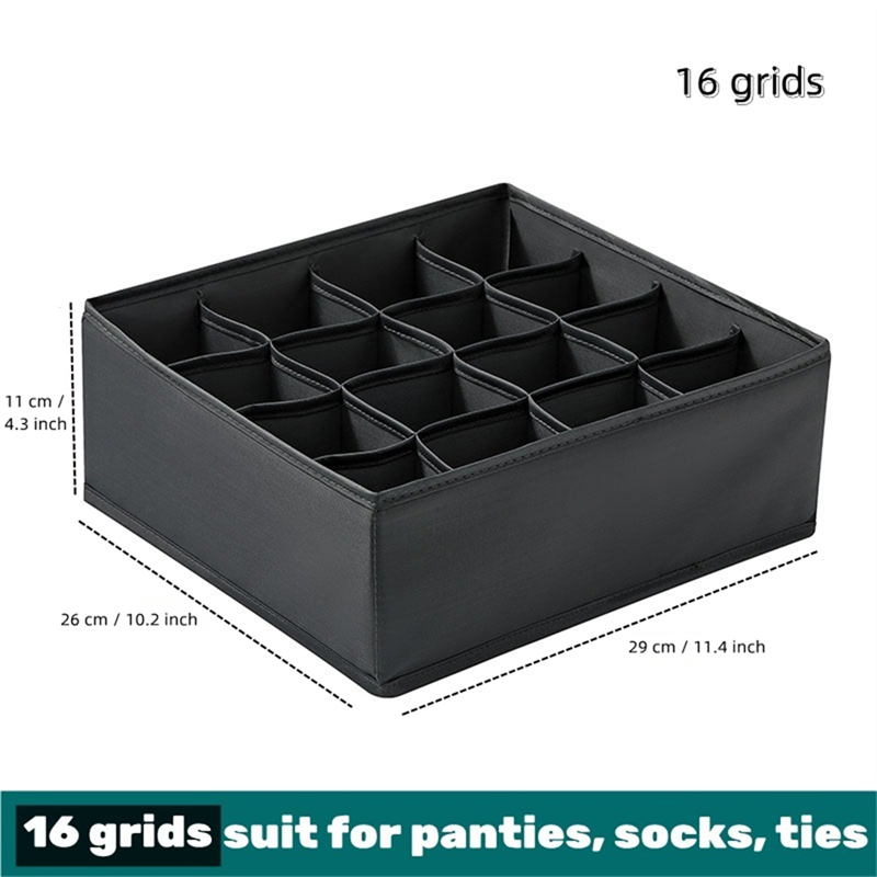 Lade Ondergoed Sokken Beha Opbergdoos Kleding Organizer Ondergoed Tas Huishoudelijke Garderobe Box Kast Lade Organizer: Blauw