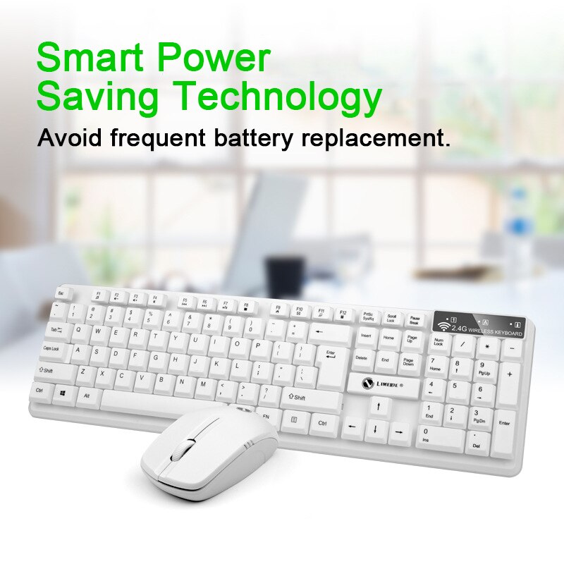 Wireless Keyboard Mouse Set Gaming Office Keyboard Wireless PC Gamer USB 2.4GHZ Game Mause Ergonomics Gaming Mouse teclado Gamer