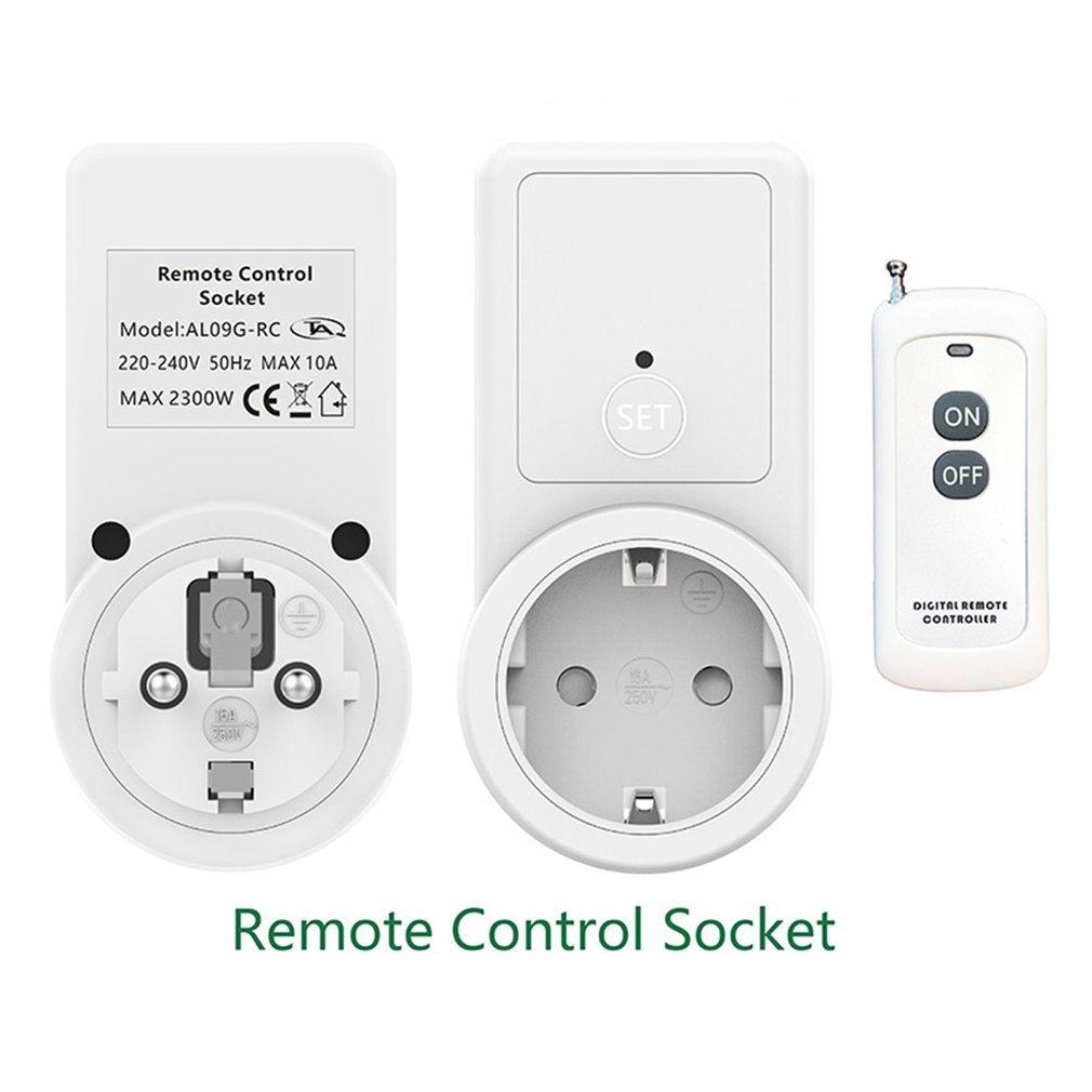 Remote Control Switch Socket Universal Durable And Practical Multi-purpose Remote Control Switch Socket