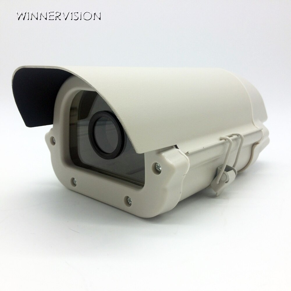 6 Inch Aluminium Cctv Bewakingscamera Behuizing Case &amp; Beugel IP66 Waterdichte Wall Mount Outdoor Behuizing