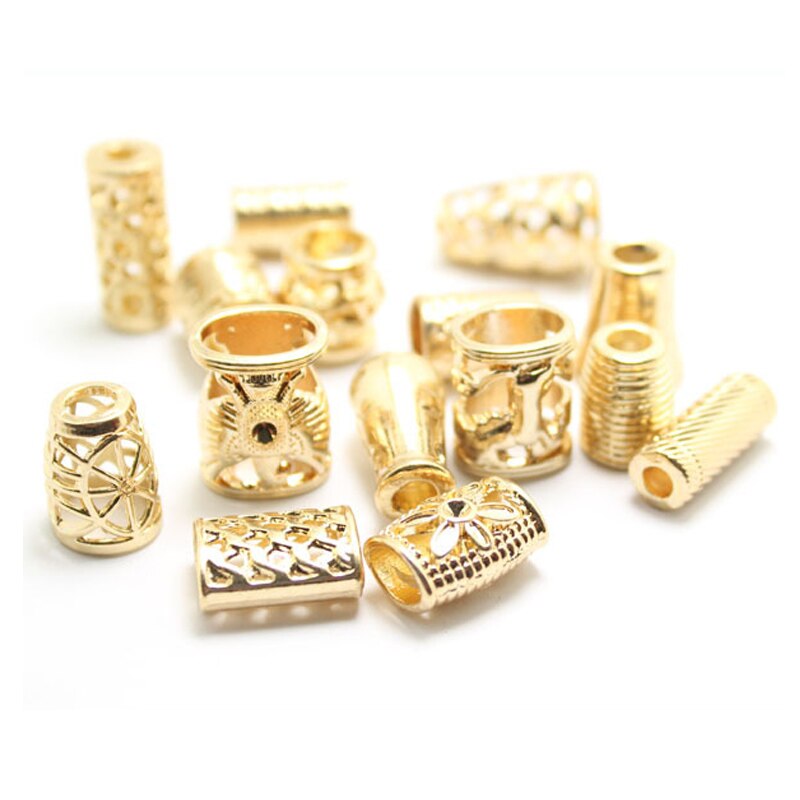 Boucle de suspension en métal de , corde à porter, cordon décoratif, verrouillage du point d'extrémité du cordon, accessoires pour vêtements de bricolage multi-styles, 100 pièces