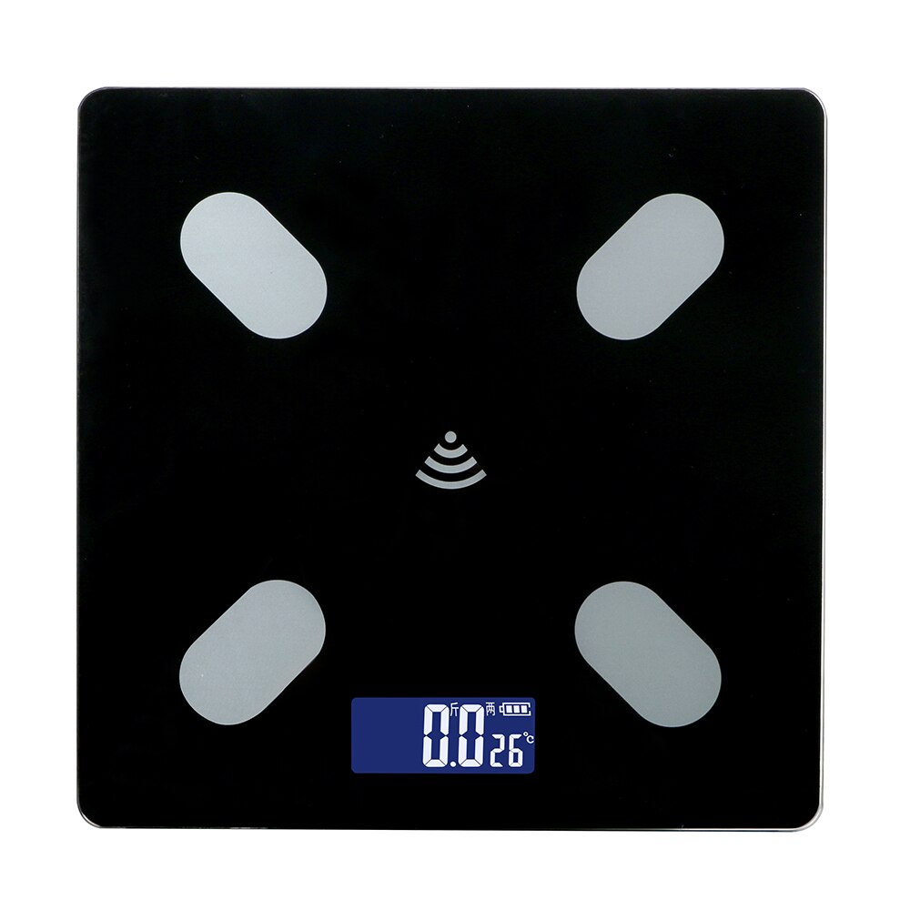 Household Floor Scales Weighing Scale LCD Screen Intelligent Bluetooth APP Android IOS Smart BMI Fat Body Weight Digital Scale