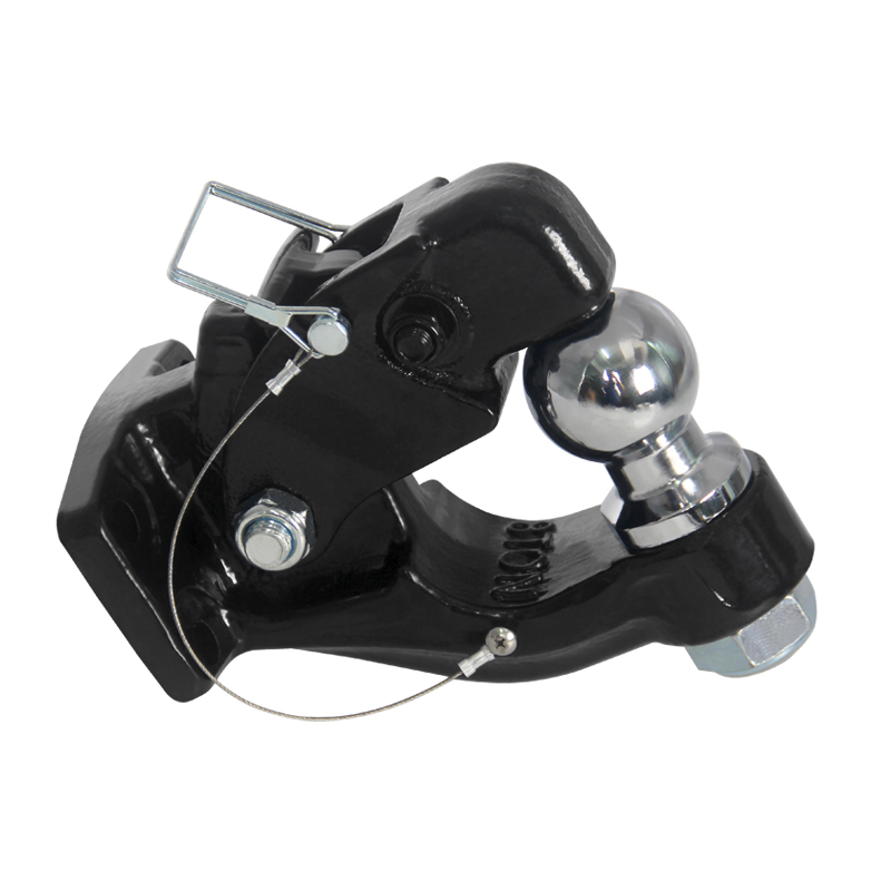 8Ton 17600lbs Heavy forged trailer hook With a 50mm or 2inch ball head and a load of 7700lb trailer towing device: Default Title