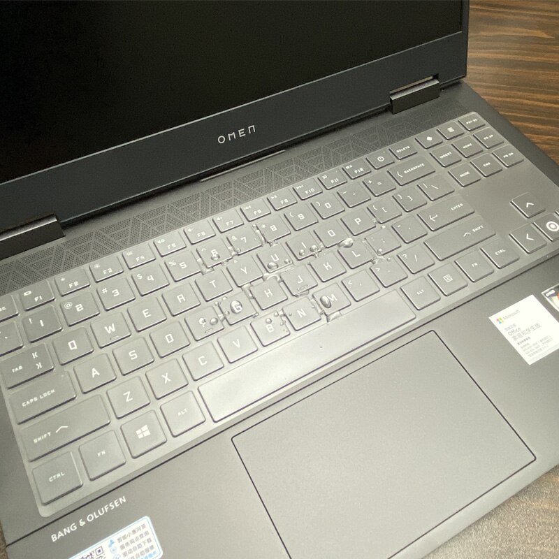 For HP Omen Gaming 15-en0034ax 15-en0023dx 15-en0001ax 15-en0029nr 15-en AMD series Laptop Keyboard cover TPU skin Protector