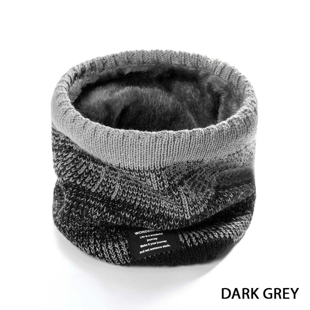 Molixinyu Winter Baby Sjaal Thicken Warm Plus Fluwelen O Ring Vrouwen Sjaal Voor Meisjes Katoen Gebreide Mode Zachte Sjaal Voor vrouwelijke: a1
