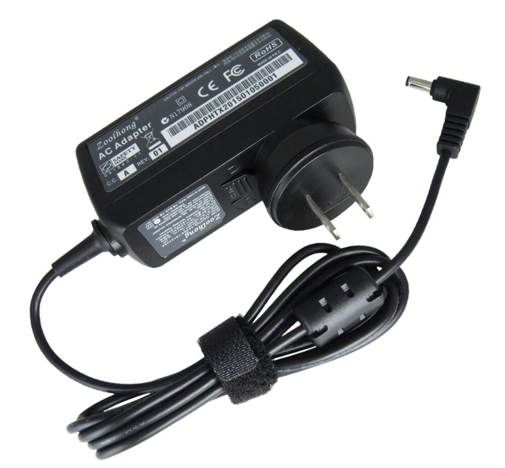 19v 1.75a 33w ac laptop-voedingsadapter, stekker, oplader voor asus vivobook  x201e x202e f201e q200e s200e x200m exa 1206ch
