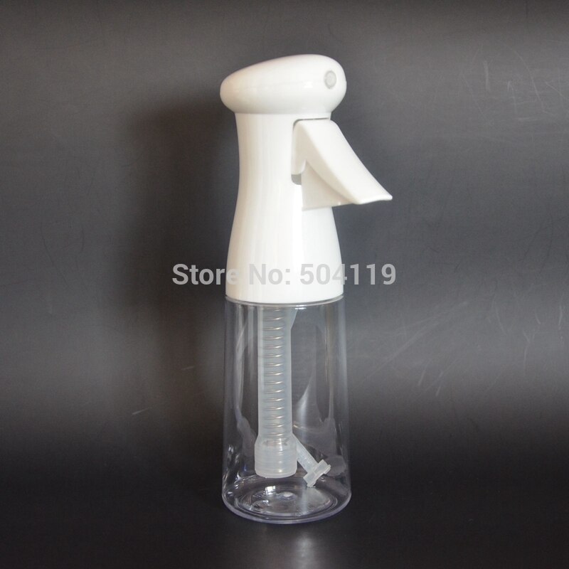 Professionele Spray Flessen Salon Kapper Haar Hydraterende Verstuiver Hervulbare Fles Gereedschap Water Sproeier Voor Kappers: 250ml / clear white