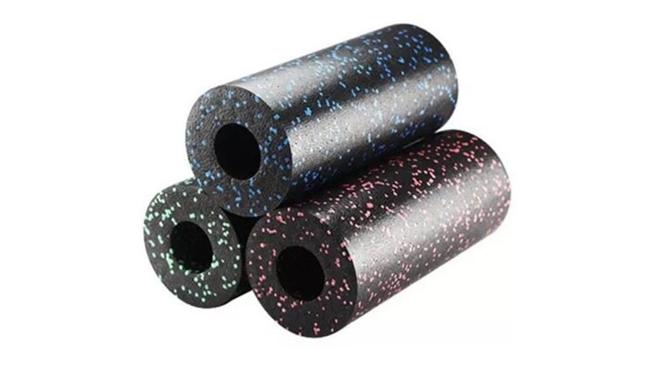 Kit de rodillo de espuma para Yoga, alta densidad, EPP, cacahuete, pelota de masaje, Pilates, ejercicios corporales, gimnasio para entrenamiento de puntos gatillo, 30x15cm