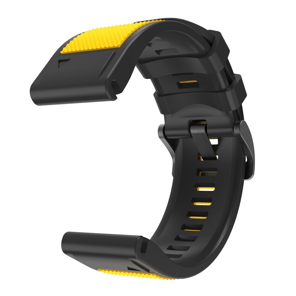 26mm Sport Silicone Watchband Wriststraps for Garmin Fenix 6X Pro 5X Plus 3 3HR Easy Fit Quick Release wirstbands Correa