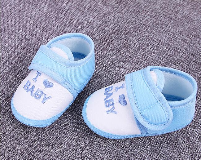 0-12 meses bebé niño niñas cuna Zapatos Bebé cuna algodón Otoño e Invierno zapatos de bebé suela suave S-27