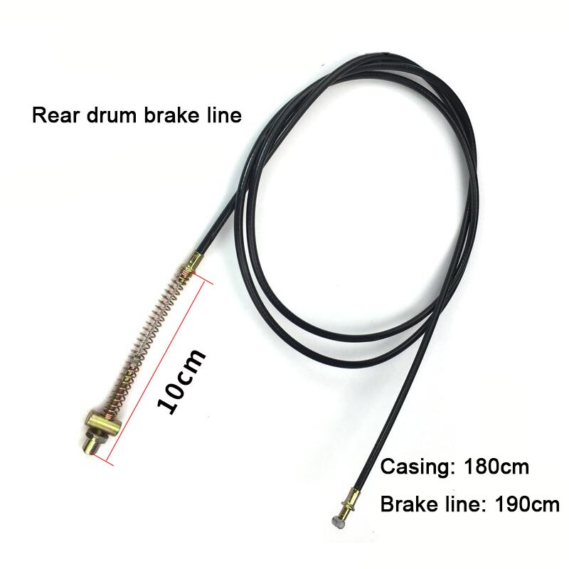 Electric Scooter Universal Brake Line Front and Rear Brake Line Drum Brake Line Disc Brake Line Brake Handle Line