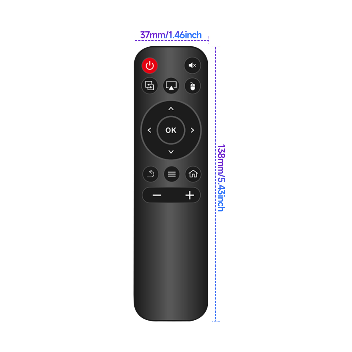 Magcubic Projector Remote Control Replacement IR Wireless For Original HY300 HY300Pro + HY320 HY320 Mini