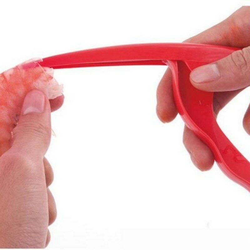 1PC Universal Dispositivo Descascador de Casca de Camarão Camarão Plástico Portátil Conveniente New Útil Cozinha Gadgets